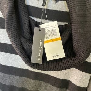Black and gray sweater new with tag!